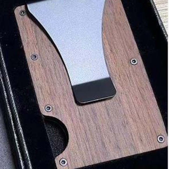 RFID Thin Wallet Credit card / Cash Holder / Color & Finish Variations - Picture 10 of 10